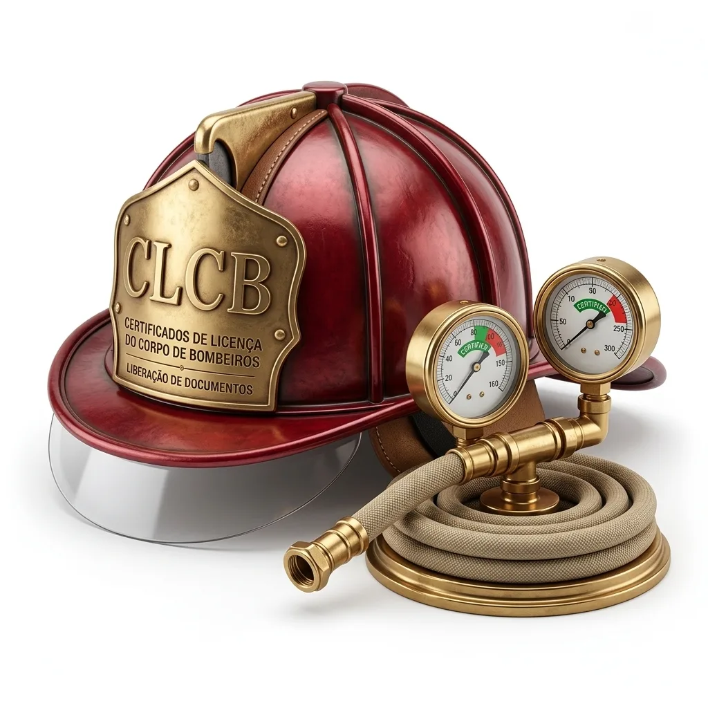 CLCB certificado de licença do corpo de bombeiros