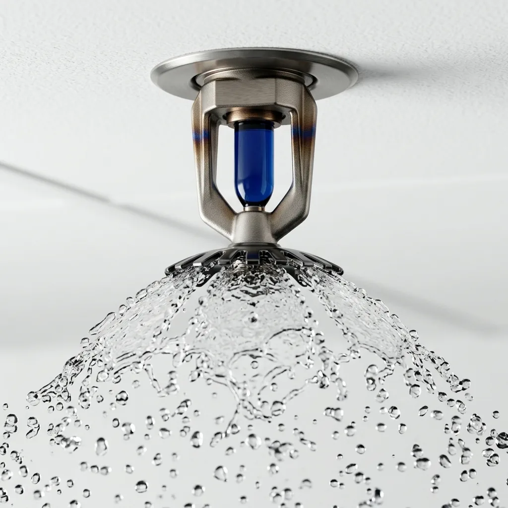 sistema de sprinklers industrial