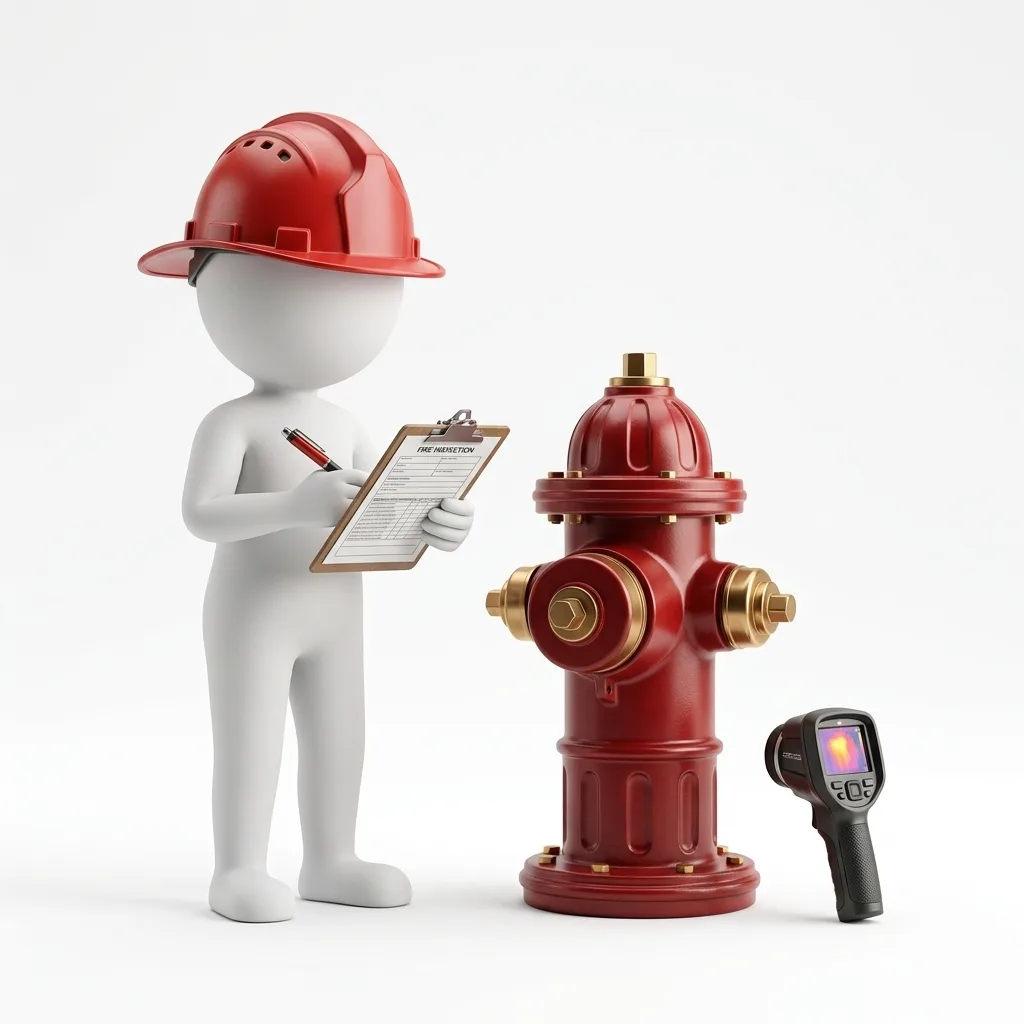 vistoria de bombeiros em empresa